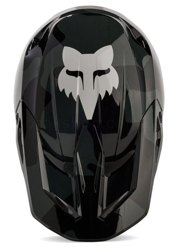 Мотошлем FOX V1 Helmet - BNKR [Black], XS