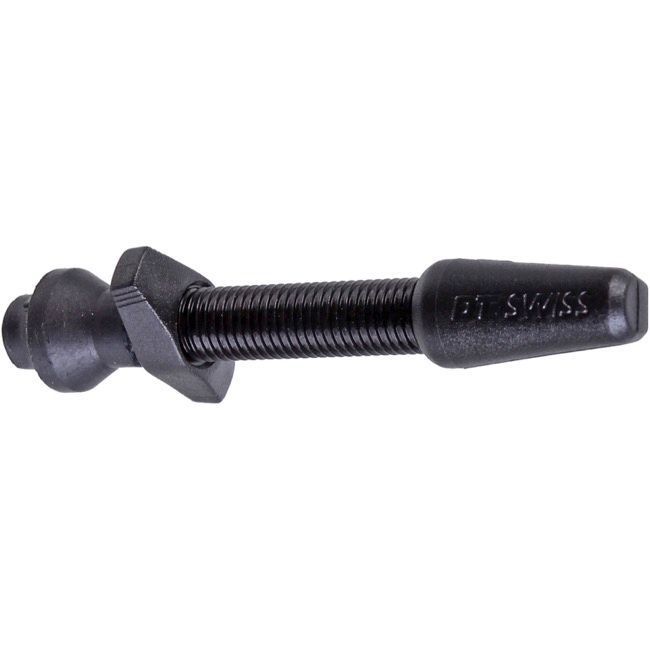 Ниппель DT SWISS TUBELESS VALVE ALU BLACK 18-25MM - 1 шт