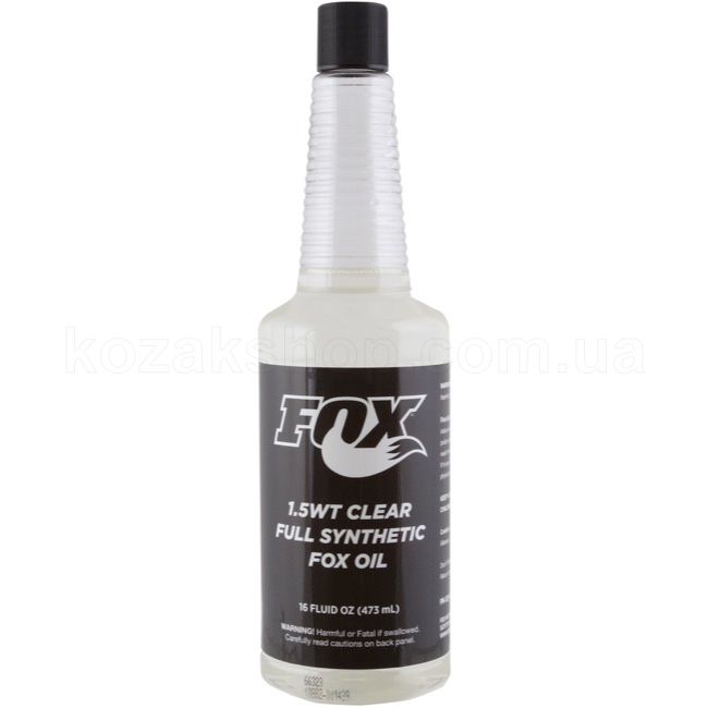 Масло FOX 1.5WT Synthetic Clear Seatpost Fluid 473 ml (16 oz) (025-03-035)