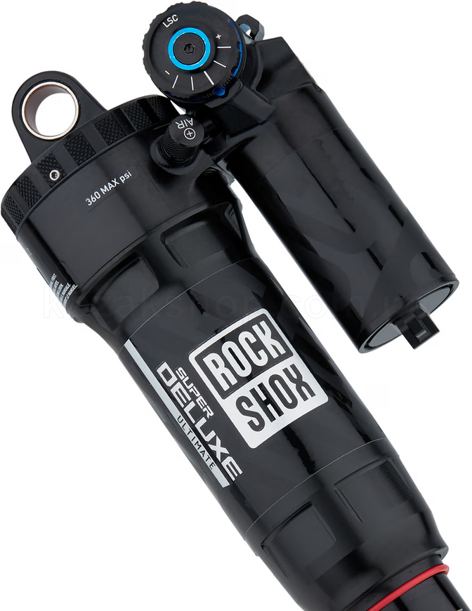 Амортизатор ROCKSHOX Shock Super Deluxe Ultimate RC2T - (210X52.5) Linear Air, 0 Neg/1 Pos Token, LinearReb/LowComp,320lb Theshold, Standard Standard - C1