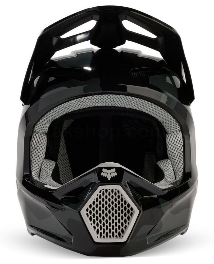 Мотошлем FOX V1 Helmet - BNKR [Black], XS