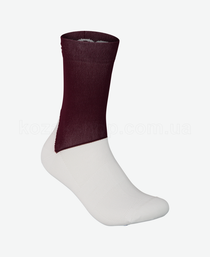 Шкарпетки POC Essential Road Socks (Propylene Red/Hydrogen White, L)