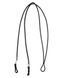 Шнурок Julbo H40 20 17 Elastic black polyester adjustable 2.2mm 1шт