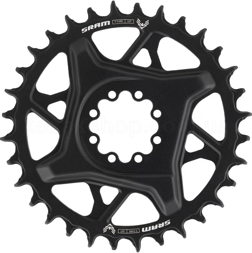 Звезда SRAM T-TYPE 32T Direct Mount 3mm Offset Eagle (including 8 bolts) Dark Polar Grey - GX D1