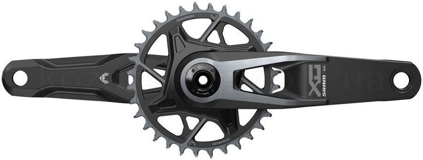 Шатуни SRAM Crankset X0 Eagle V2 170mm 32t T-Type Q174 CL55 DUB MTB Wide Black 2-guards