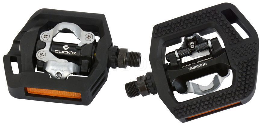Контактные педали Shimano PD-T421, Click`R SPD, рамка
