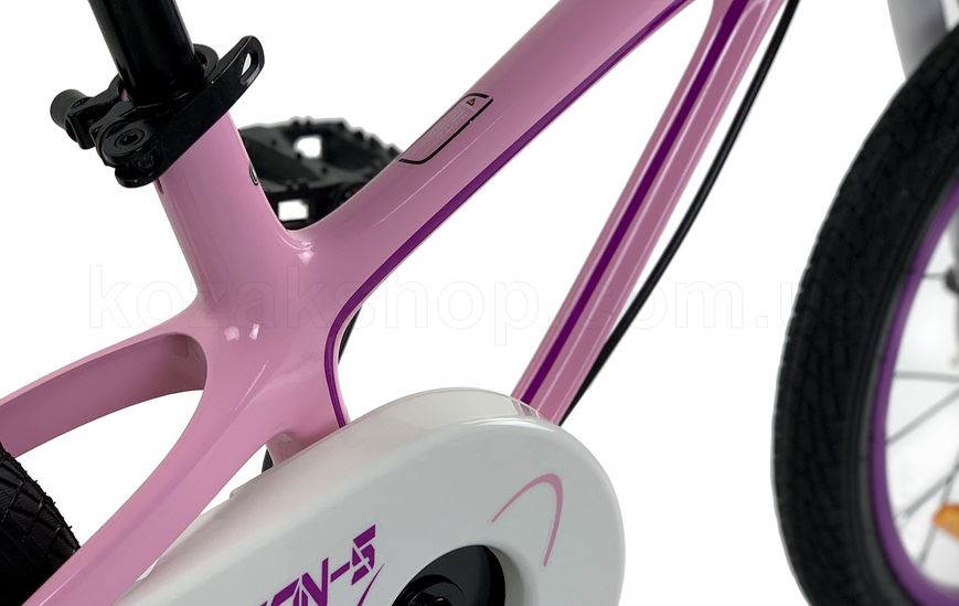 Дитячий велосипед RoyalBaby Chipmunk MOON 14", Магній, рожевий