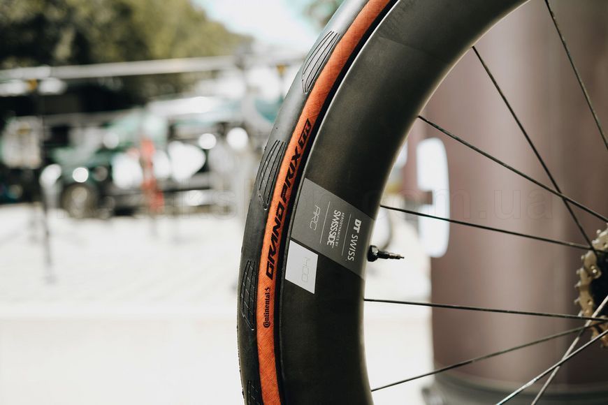 Покришка Continental Grand Prix TR 28" | 700 X 32C Black Chili 4-ply Tubeless Ready Tanwall