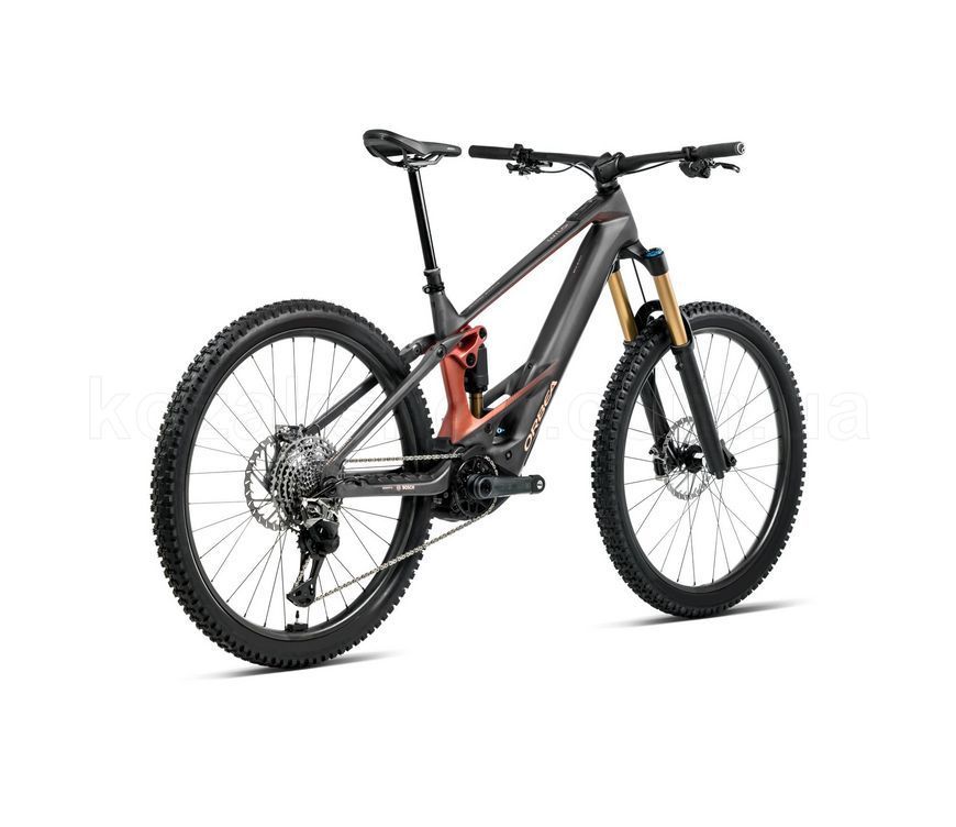 Электровелосипед ORBEA WILD M20 [Diamond Carbon View (Matt) - Mars Red (Gloss)] - L
