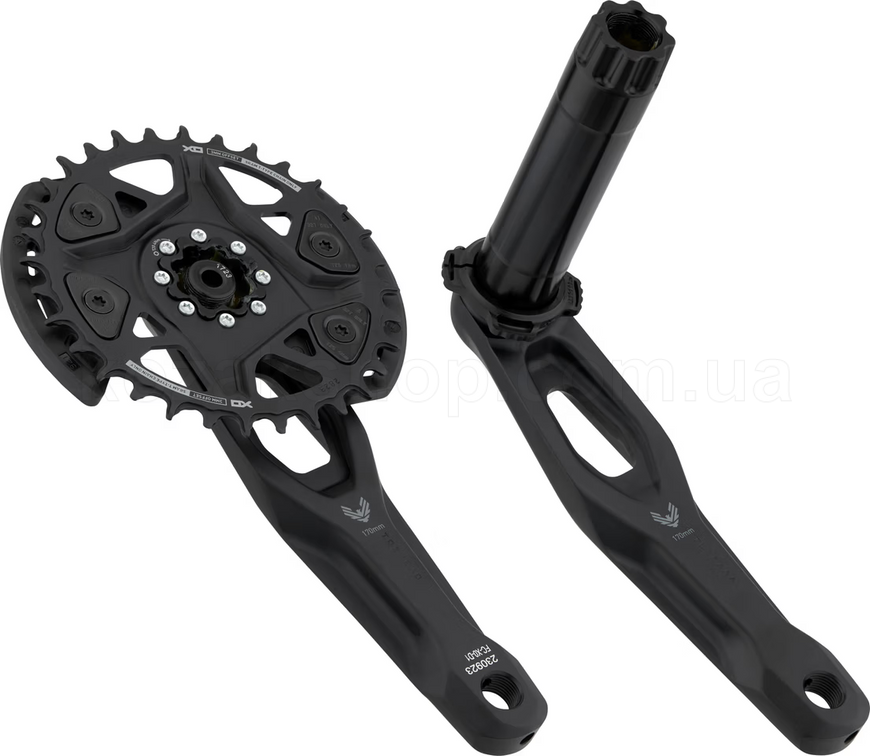 Шатуни SRAM Crankset X0 Eagle V2 170mm 32t T-Type Q174 CL55 DUB MTB Wide Black 2-guards