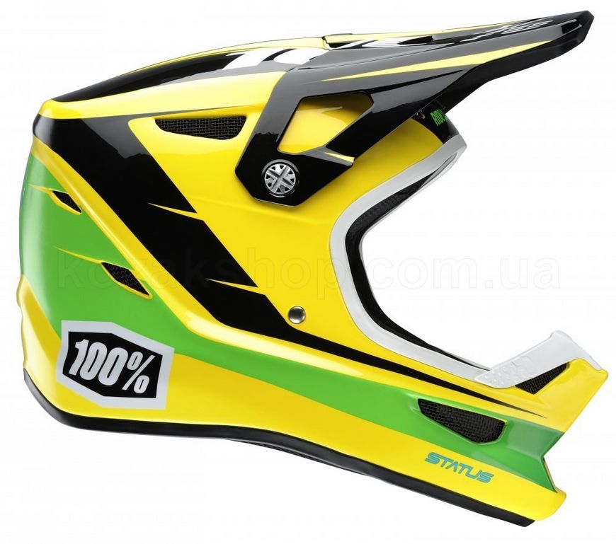 Вело шолом Ride 100% STATUS Helmet [D-Day Yellow], L