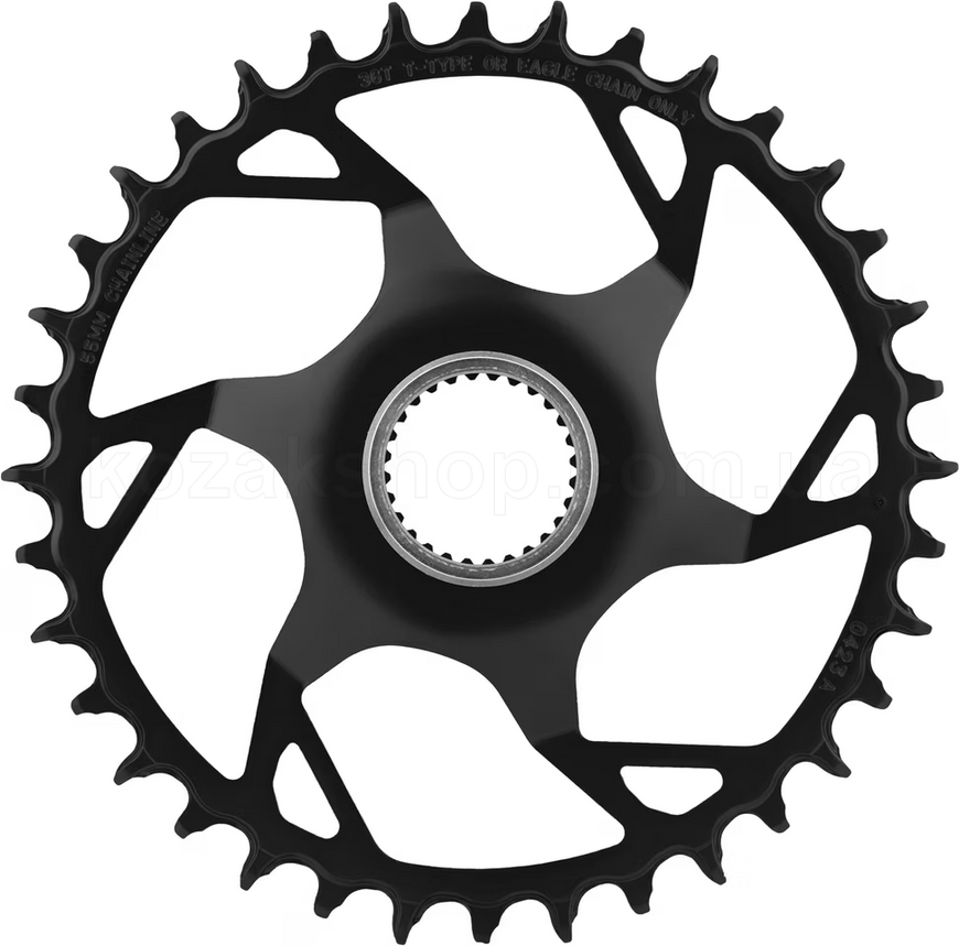 Зірка SRAM T-TYPE 38T CL55 BOSCH DU38 - Steel - Direct Mount
