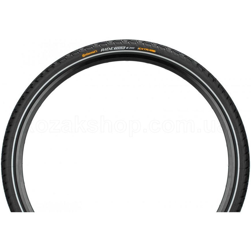 Покришка Continental RIDE Tour, 24", 600 x 50C, 24 x 1.75, 47-507, чорна, не складна, ExtraPuncture Belt, 720гр.