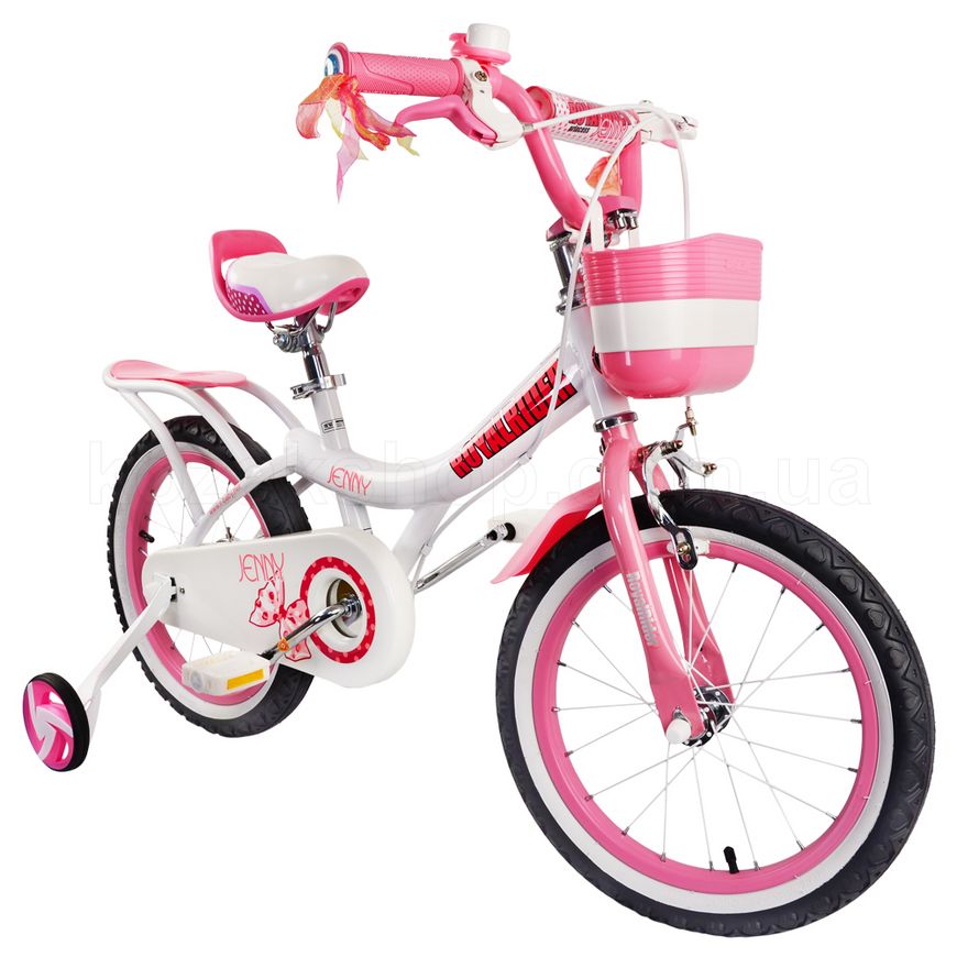 Дитячий велосипед RoyalBaby JENNY GIRLS 12", OFFICIAL UA, рожевий