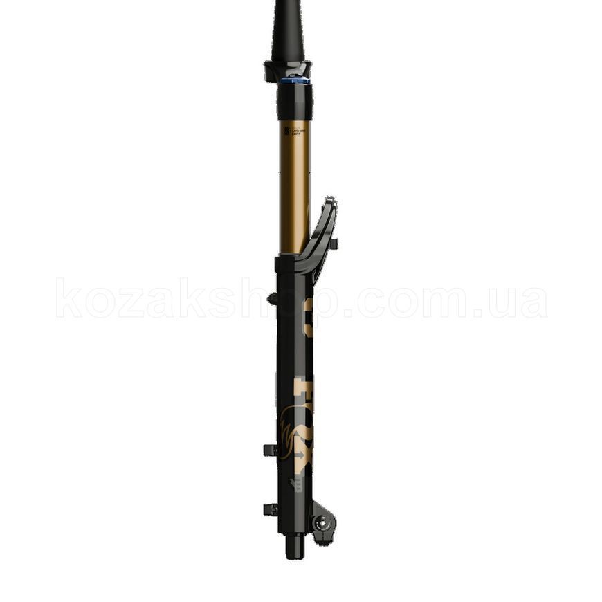 Вилка FOX 36 Float 29" GRIP X2 E-MTB Factory Kashima, 160, HSC, LSC, HSR, LSR, Shiny Blk, Neutral/Gloss Blk Logo, Kabolt X 110, BLK, No ABS, 1.5 T, 58HT, 44mm Rake, AM, 2026