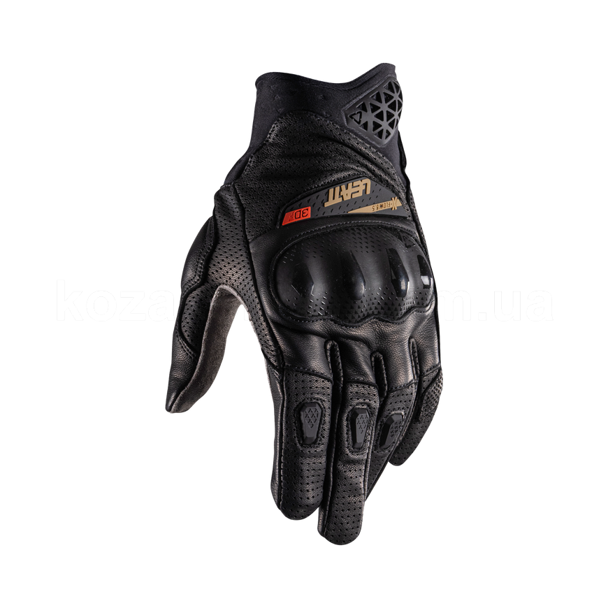 Мото перчатки LEATT 8.5 X-Flow Adventure Short Glove [Stealth], L (10)