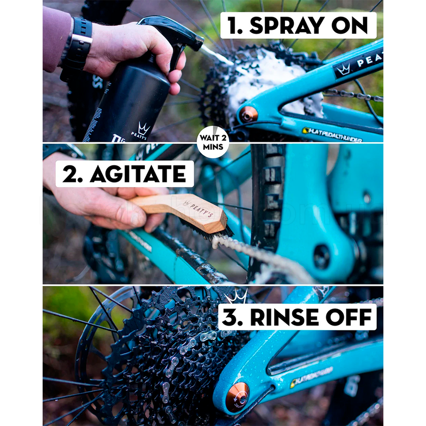 Дегризер для трансмісії велосипеда Peaty's Foaming Drivetrain Degreaser, 1L