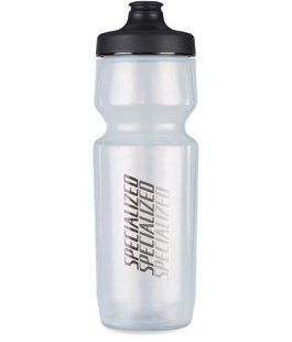 Фляга Specialized Purist Hydroflo WaterGate Bottle [TRANS/BLK DIFFUSE], 680 мл (44319-2320)
