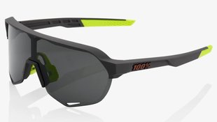 Очки Ride 100% S2 - Soft Tact Cool Grey - Smoke Lens, Colored Lens