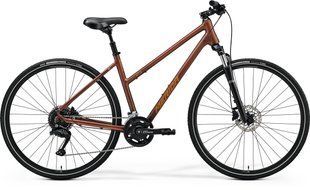 Женский велосипед MERIDA CROSSWAY 100 Lady III2 - XXS, [MATT BRONZE(SILVER-BROWN)]