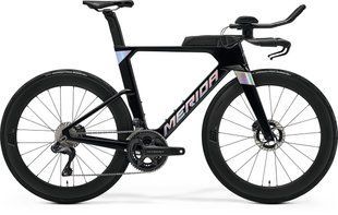 Велосипед MERIDA TIME WARP TRI LIMITED [METALLIC BLACK (FLASH BCP)] - M