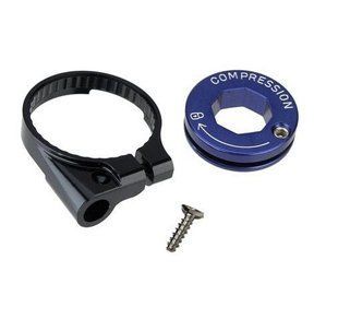 Ручка регулювання компресії вилки Rock Shox Compression Damper Remote Spool/Clamp Kit (TurnKey Remote) -2010 Recon XC, 2011 Recon Gold, 2011 Sektor w/ screw (11.4015.461.040)