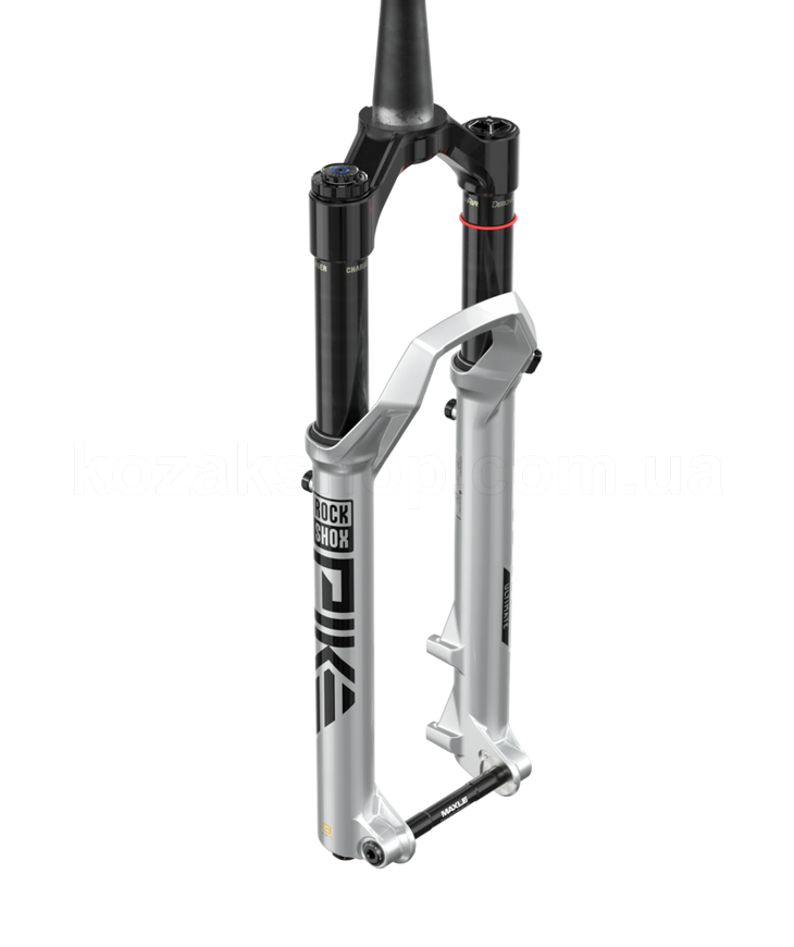 Вилка RockShox Pike Ultimate CHARGER 3.1 RC2 - Crown 29" Boost&trade; 15x110 120mm Silver Alum Str Tpr 44offset Debonair+ (includes Bolt On Fender,2 Btm Tokens, Star nut, Maxle Stealth) C2