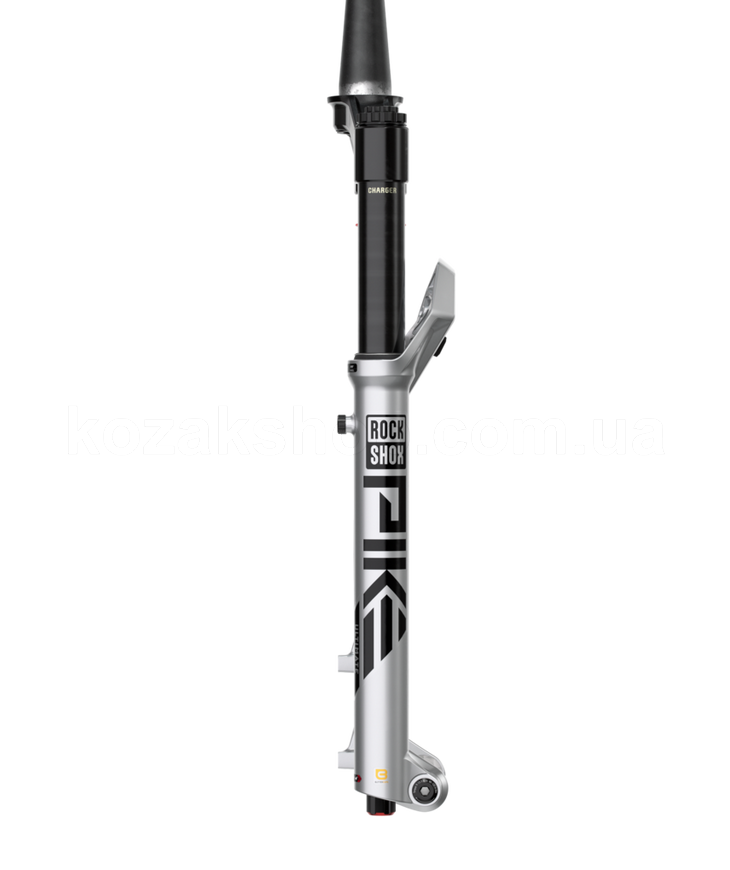 Вилка RockShox Pike Ultimate CHARGER 3.1 RC2 - Crown 29" Boost&trade; 15x110 120mm Silver Alum Str Tpr 44offset Debonair+ (includes Bolt On Fender,2 Btm Tokens, Star nut, Maxle Stealth) C2