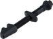 Ниппель DT SWISS TUBELESS VALVE ALU BLACK 26-35MM - 1 шт