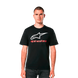 Футболка Alpinestars ALWAYS 2.0 CSF TEE BLACK/WHITE/RED, L