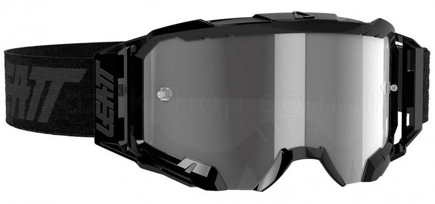 Маска LEATT Goggle Velocity 5.5 - Light Grey 58% [Black], Mirror Lens