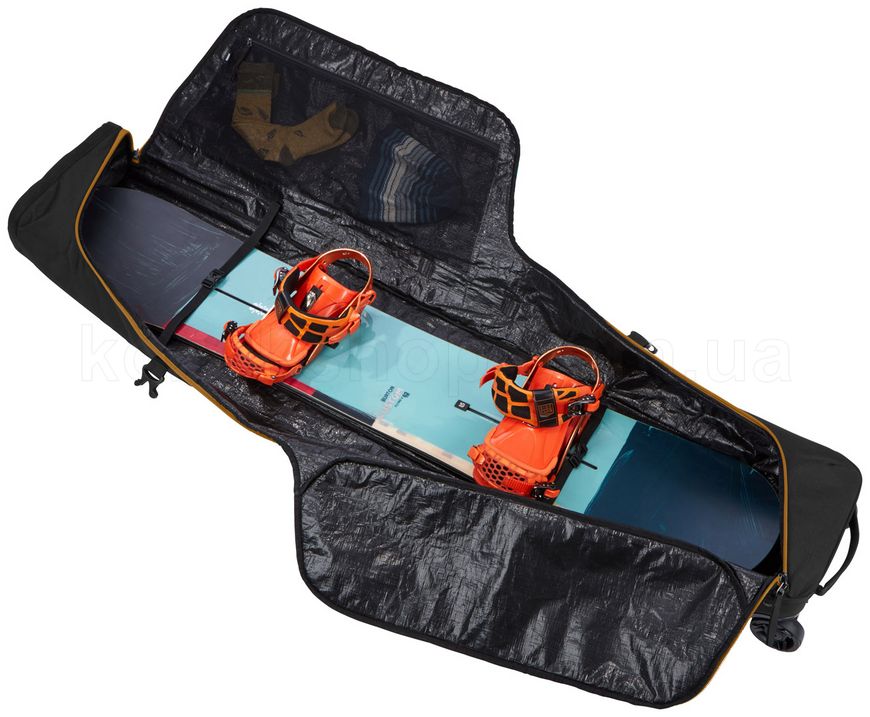 Чехол на колесах для сноуборда Thule RoundTrip Snowboard Roller 165cm (Black)