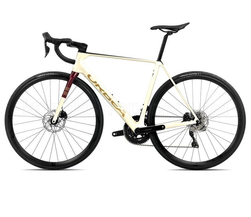 Велосипед ORBEA ORCA M30i [Ivory White-Burgundy (Gloss)-Vulcano (Matt)] - 53