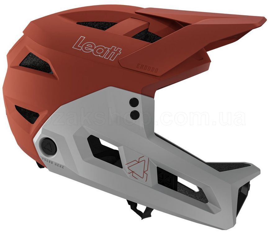 Вело шлем LEATT MTB 2.0 Enduro Helmet [Lava Red], M
