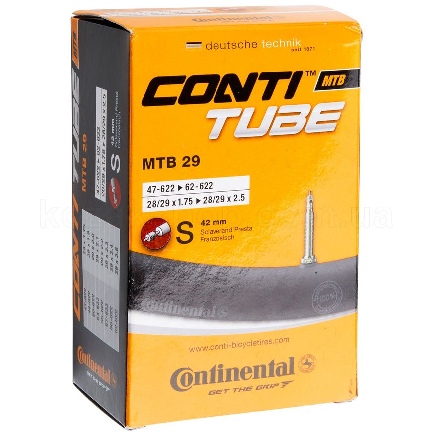 Камера Continental MTB Tube 29" S42 [47-622->62-622]