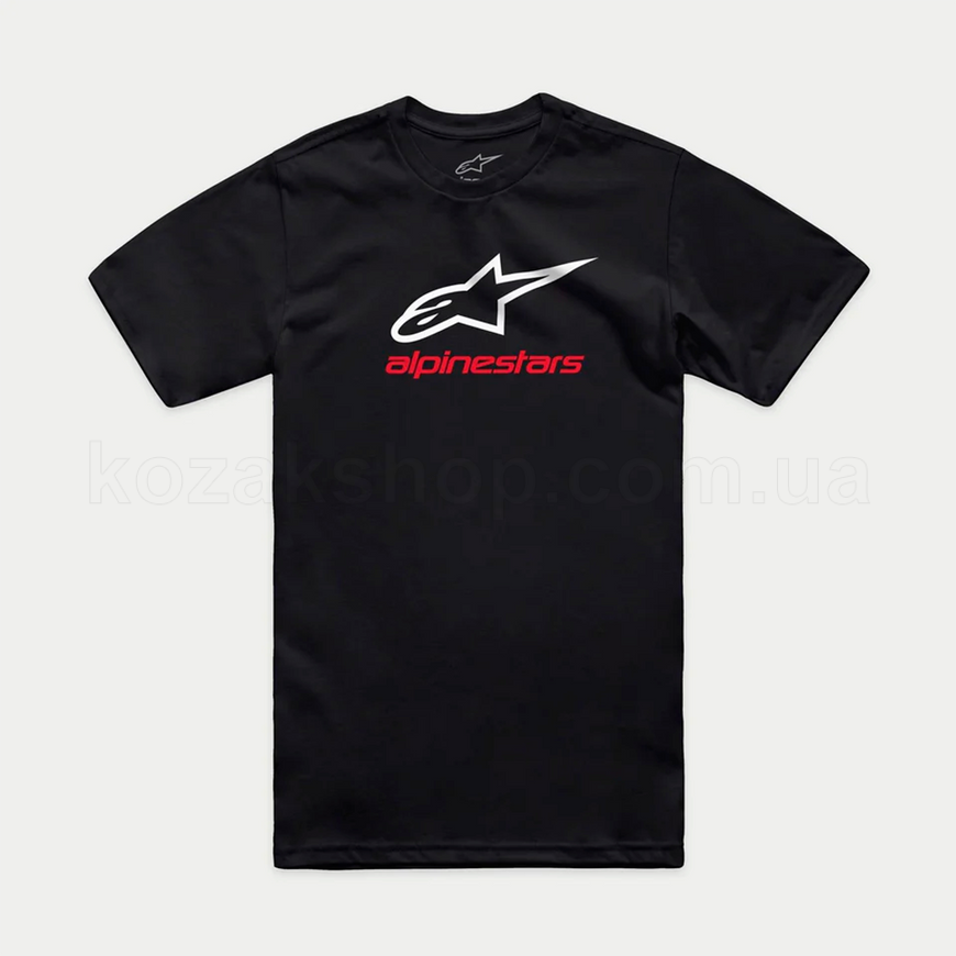 Футболка Alpinestars ALWAYS 2.0 CSF TEE BLACK/WHITE/RED, L