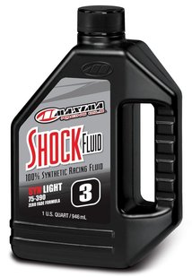 Олія для амортизаторів Maxima RACING SHOCK FLUID SYNTHETIC [1л], 3w