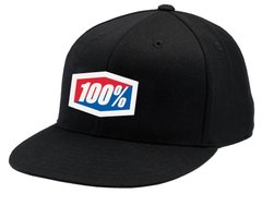 Кепка Ride 100% "ICON" 210 Fitted Hat [Black], S / M