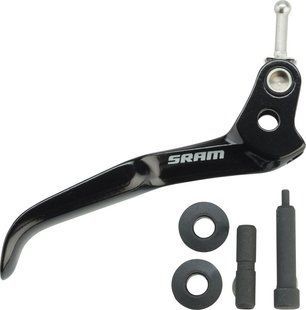 Рычаг тормозной ручки SRAM DISC BRAKE LEVER BLADE KIT - ALUMINUM BLACK (INCLUDES BLADE, DOWEL, PUSHROD, SPRING, CLIP & BUSHINGS) - LEVEL TLM (11.5018.003.017)