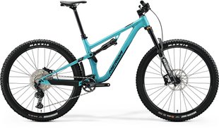 Велосипед MERIDA ONE-FORTY 700 (Shimano) [2024], L, METALLIC TEAL(BLACK)