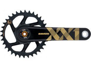 Шатуны SRAM XX1 Eagle DUB 175 12шв Зірка 34T X-SYNC 2 Gold