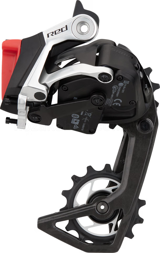Групсет SRAM Red eTap AXS 2X E1 Electronic HRD groupset (Hammerhead Karoo, Left Right Shift/Hyd ED FM, Chain Red 114l, RD 36T wbatt, FrontDer wbatt, PacelineX CL 160mm,Charger,QuickStart Guide)