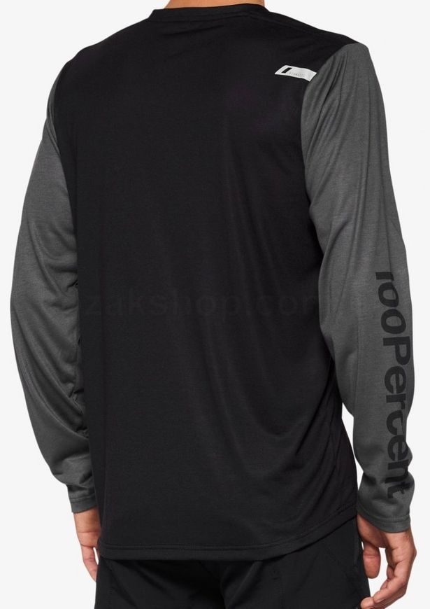 Вело джерси Ride 100% AIRMATIC LS Jersey [Black], M