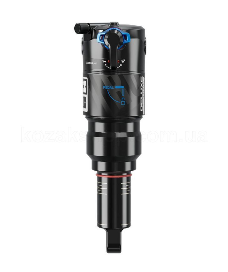Амортизатор RockShox Deluxe Ultimate RCT - (205X62.5) Linear XL, 4 Neg/0 Pos Tokens, Reb55/Comp30, Lockout 4, Trunnion Standard(includes extra red decals) - C2