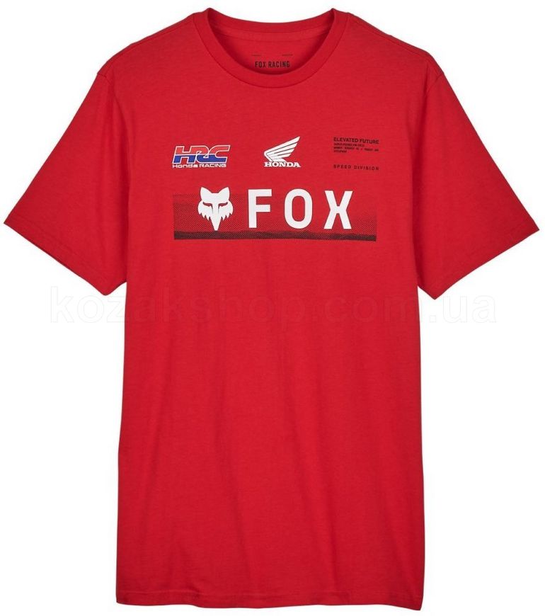 Футболка FOX X HONDA PREMIUM TEE [Flame Red], M