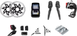 Групсет SRAM Red eTap AXS 2X E1 Electronic HRD groupset (Hammerhead Karoo, Left Right Shift/Hyd ED FM, Chain Red 114l, RD 36T wbatt, FrontDer wbatt, PacelineX CL 160mm,Charger,QuickStart Guide)