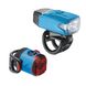 Комплект вело фонарей Lezyne LED KTV DRIVE / FEMTO USB PAIR - Голубой