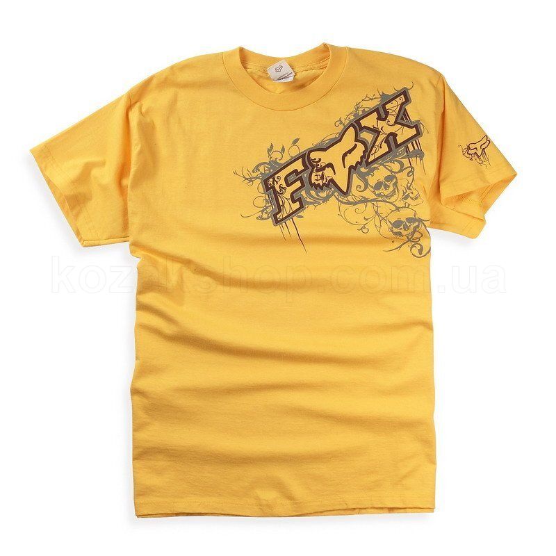 Футболка FOX Graveyard Tee [Yellow], XL