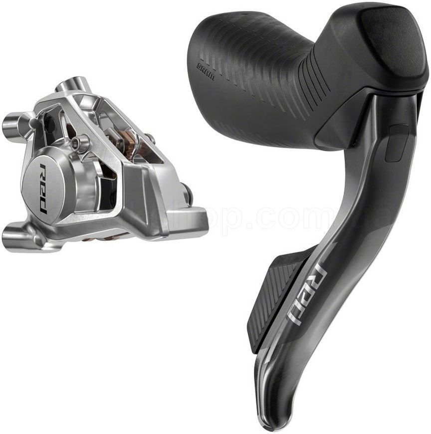 Групсет SRAM Red eTap AXS 2X E1 Electronic HRD groupset (Hammerhead Karoo, Left Right Shift/Hyd ED FM, Chain Red 114l, RD 36T wbatt, FrontDer wbatt, PacelineX CL 160mm,Charger,QuickStart Guide)