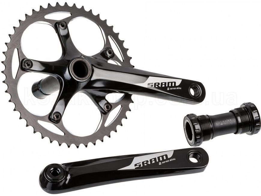 Шатуни SRAM S300 1.1 Courier Mirror Black GXP Cups 68 175 48